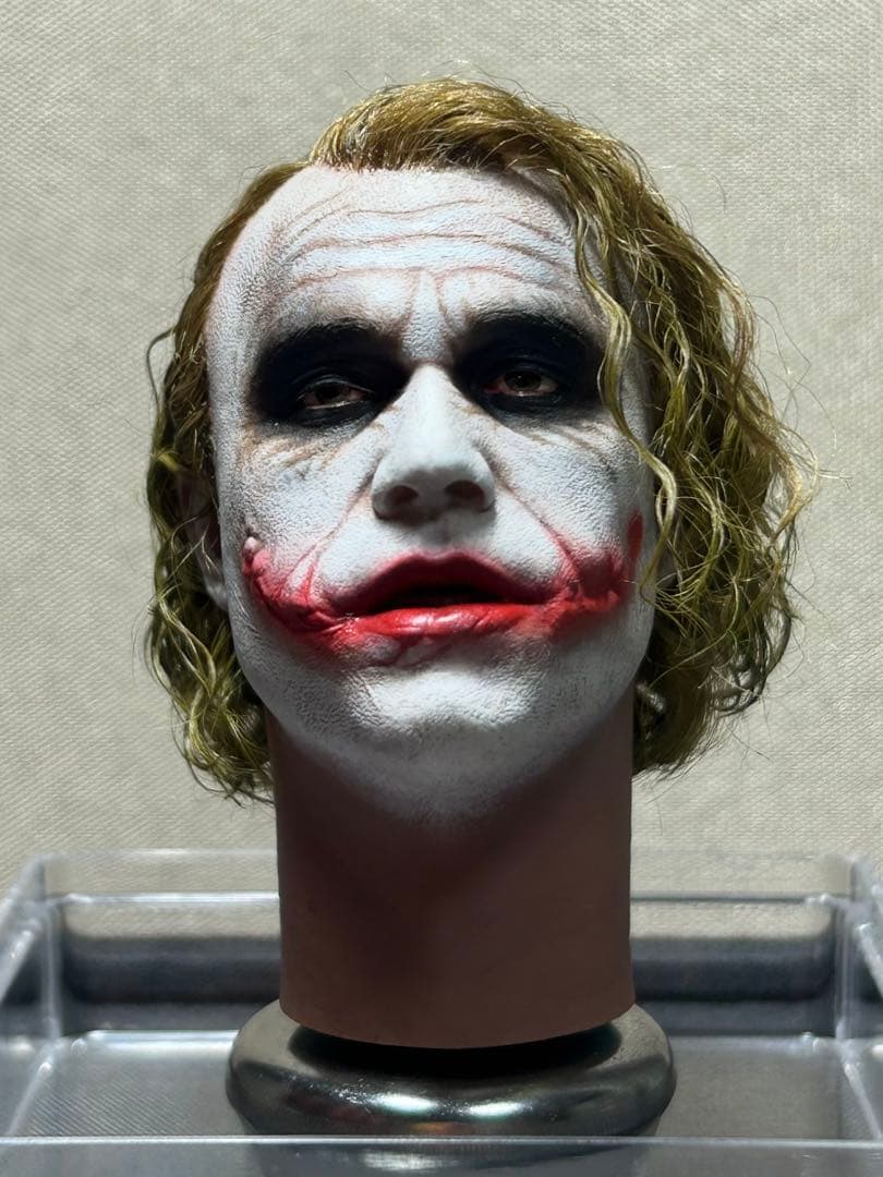 1/6 カスタム植毛ヘッド ダークナイト　ジョーカー 宴会2.0Ver.