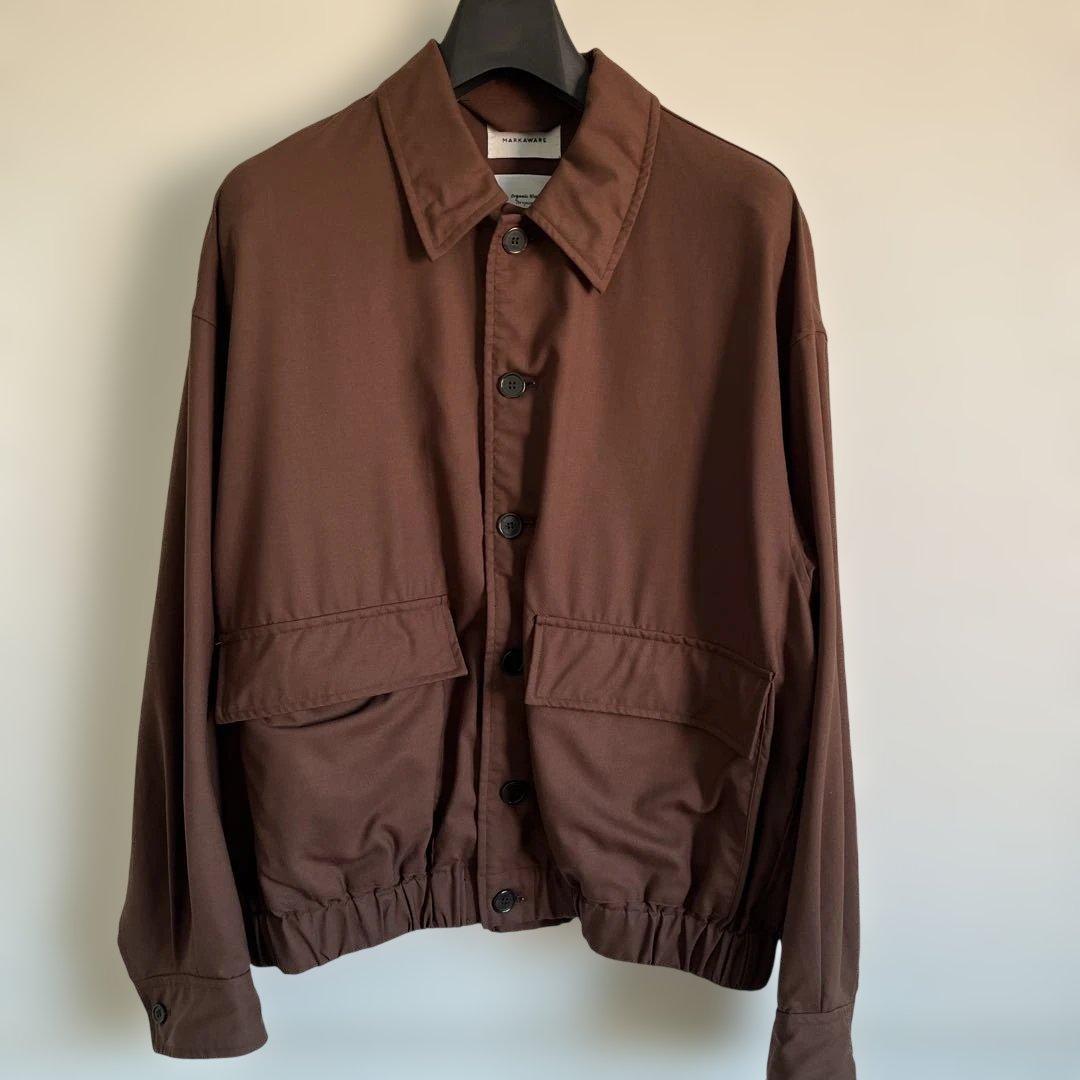 FLIGHT JACKET ORGANIC WOOL TROPICAL サイズ3