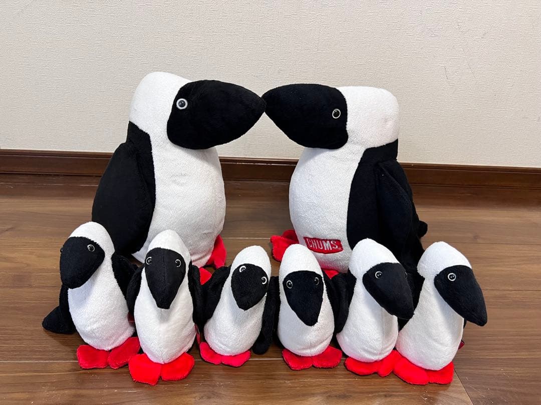 CHUMS チャムス　ブービーバード　ぬいぐるみ　8羽セット売り　かつおどり