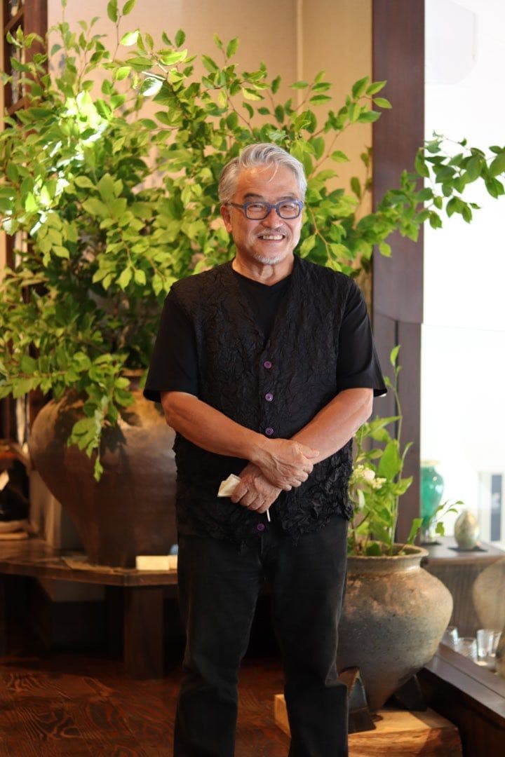 極美品　迫二郎　ガラスボウル　吹きガラス　銀箔 グリーン　ガラス工芸品　アート