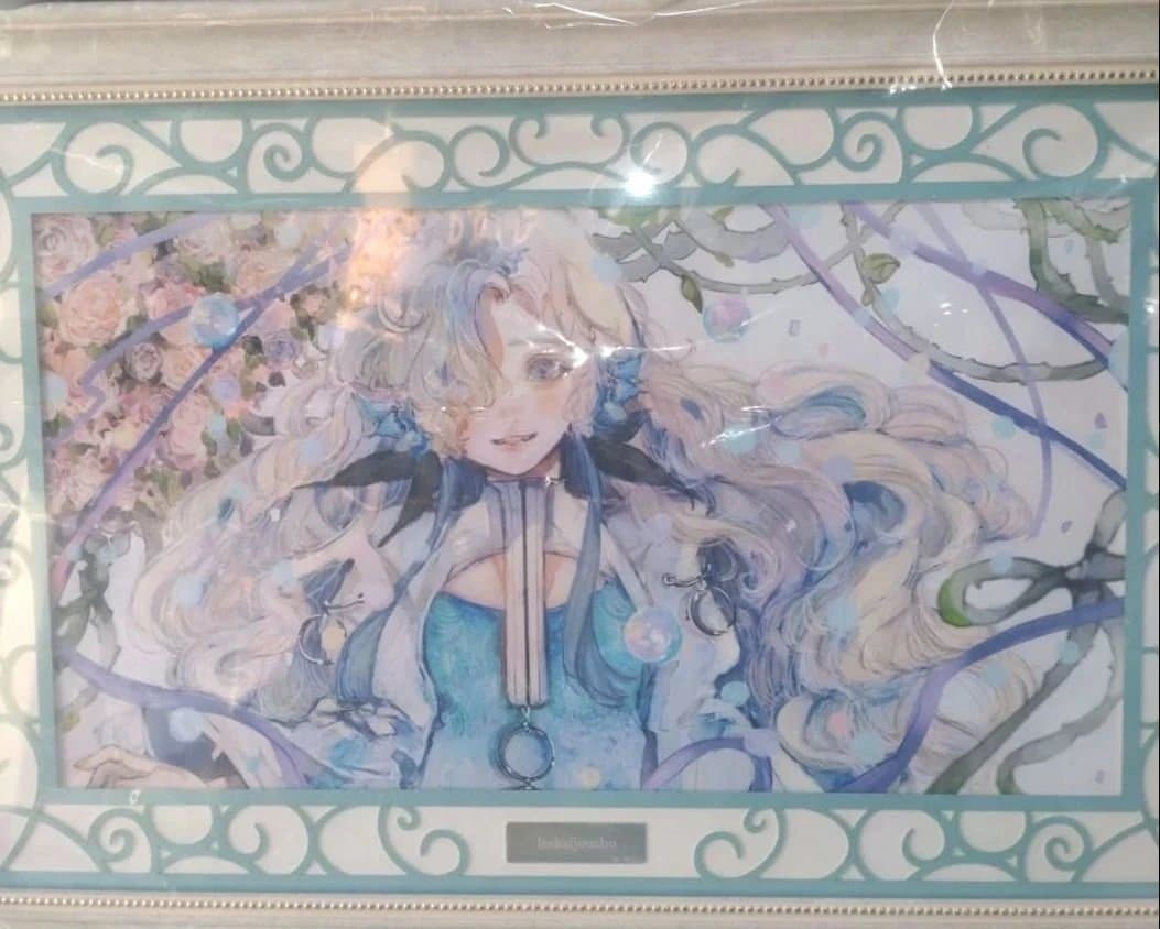 【未使用】ヰ世界情緒　デザインフレームアート　シリアルナンバー入り