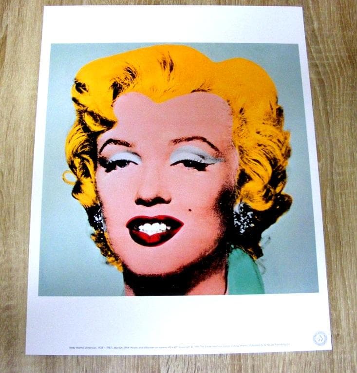 ウォーホル Marilyn(1964) ドイツ製ポスター