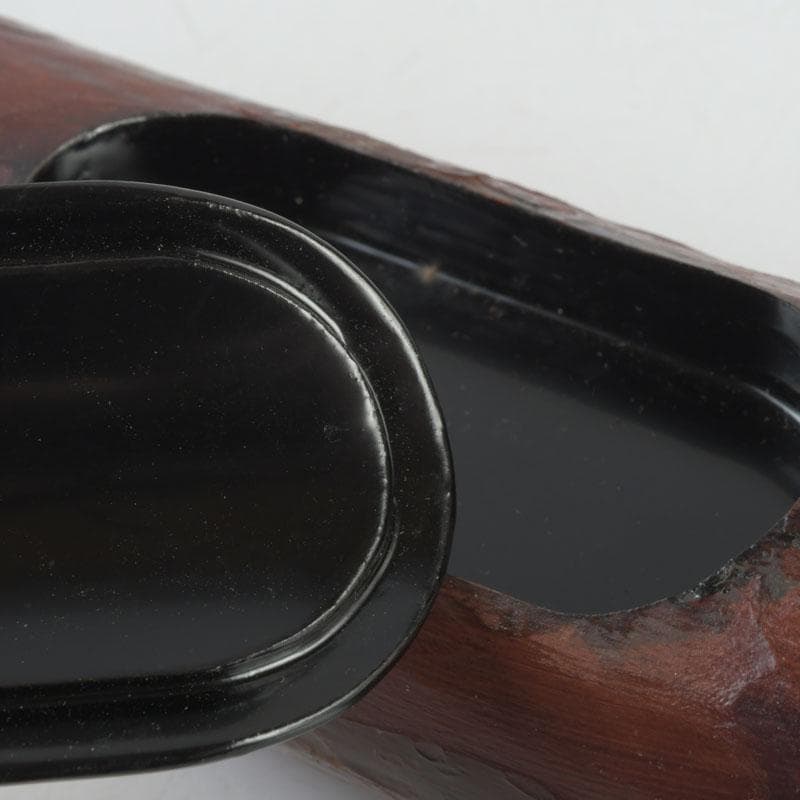 茶道具　小松幸清作　玄々斎好写　蜑小舟香合　共箱　V　9531