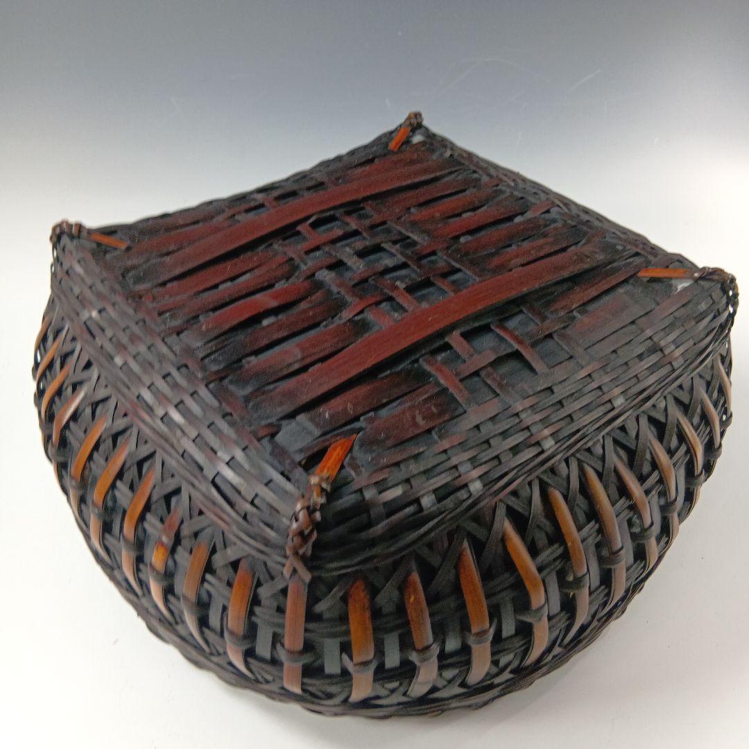 茶道具　竹製　炭籠　2個おまとめ