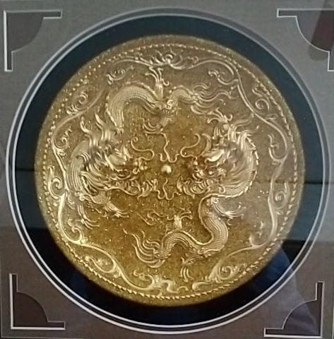5%寄付◎ 黄金 漆線彫 中国無形文化財 家内安全 出世 金運縁起物