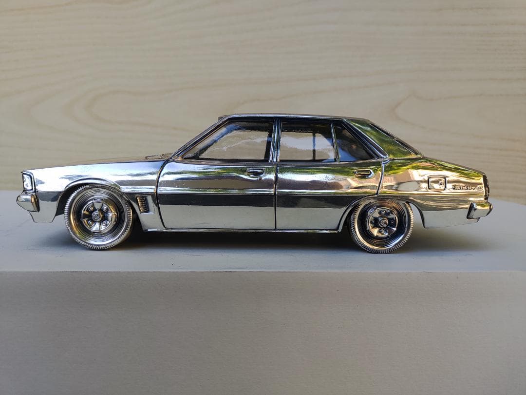 旧車　初代ギャランシグマ　シガレットケース　金属製