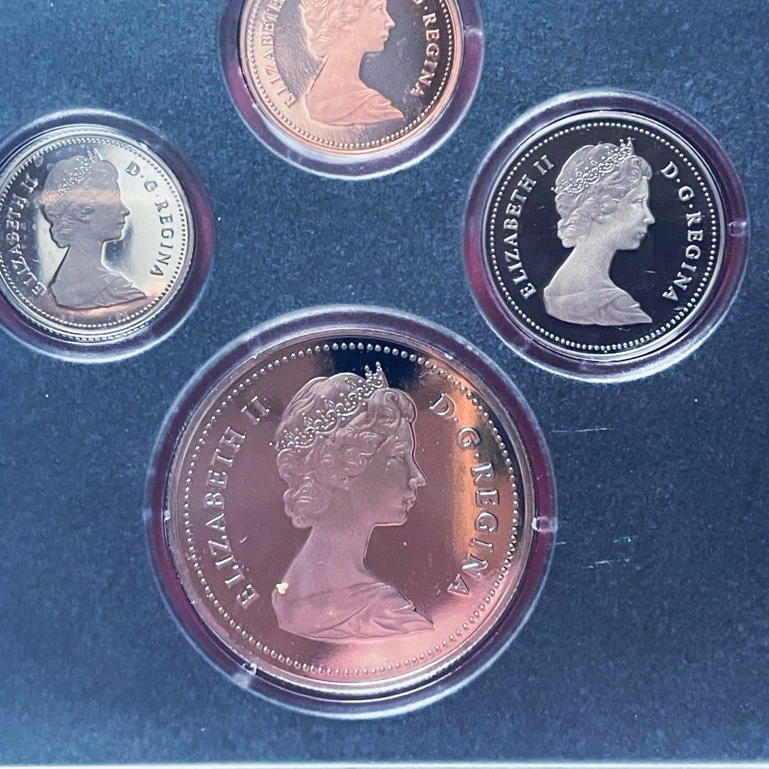 1981年  Canadianミント／プルーフセット・銀貨入り