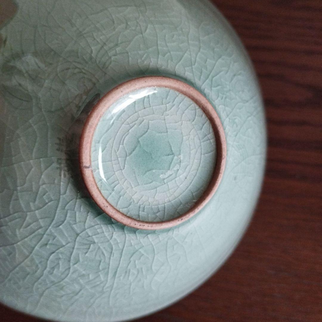 高麗青磁 象嵌