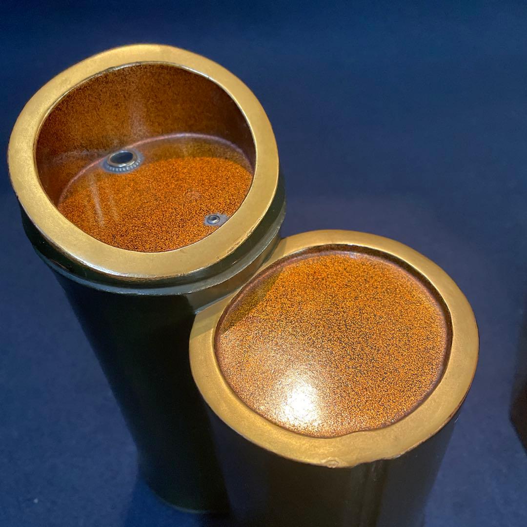 時代物　『野弁当箱』　木製漆器　※状態良好　木箱付　漆器