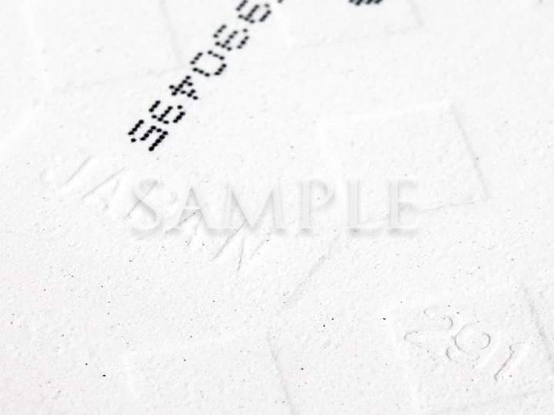 岡田尚子「とむらい日和」アートタイル陶板（非売品）