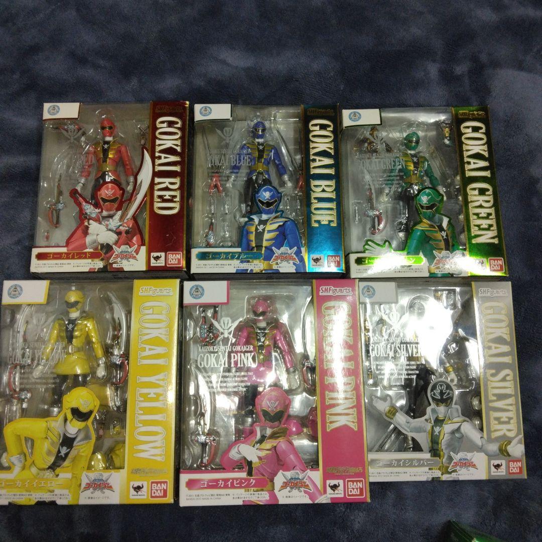 S.H.Figuarts ゴーカイジャ－　6体セット　ゴーカイダリン(グリーン）