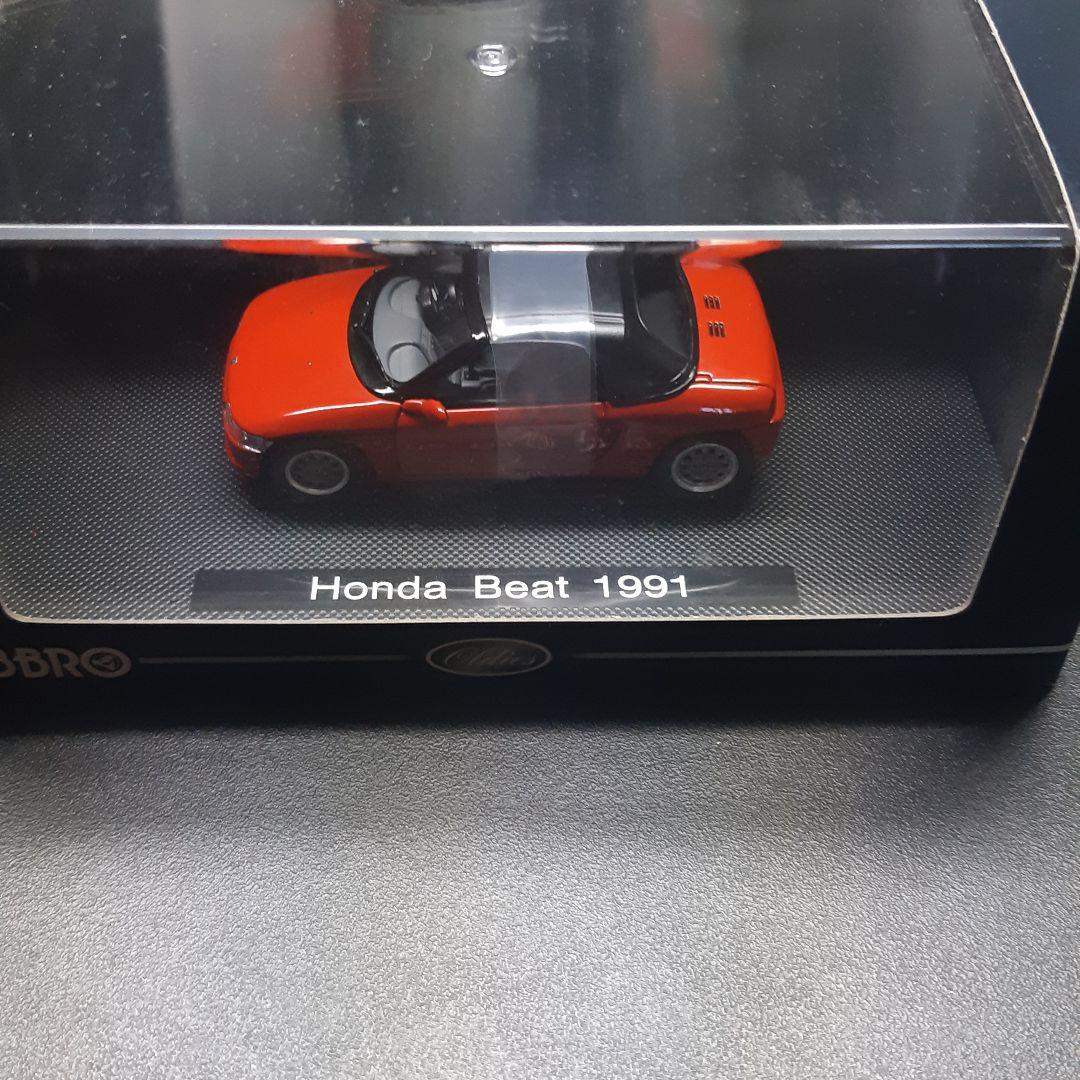 エブロ 1/43 ホンダ ビート 1991 レッド絶版