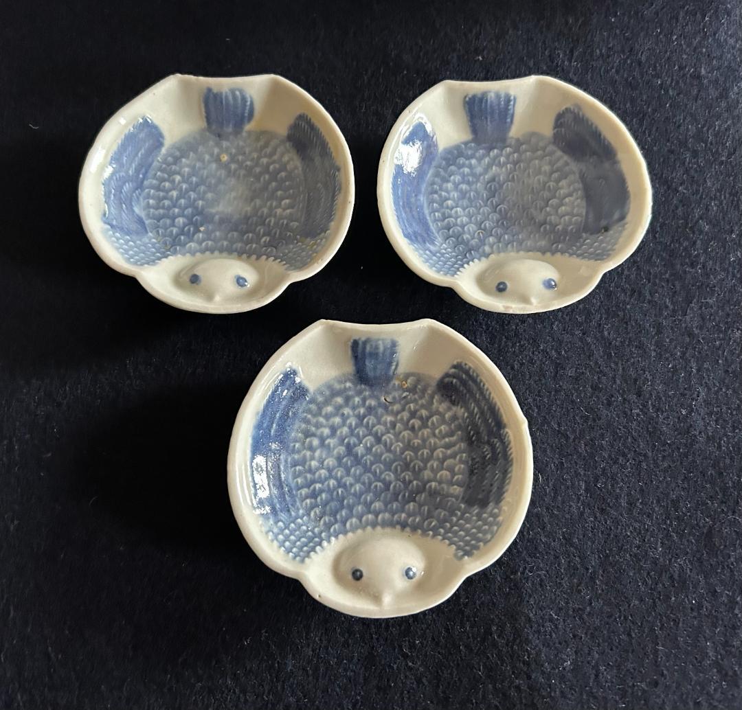 古伊万里 ふくら雀