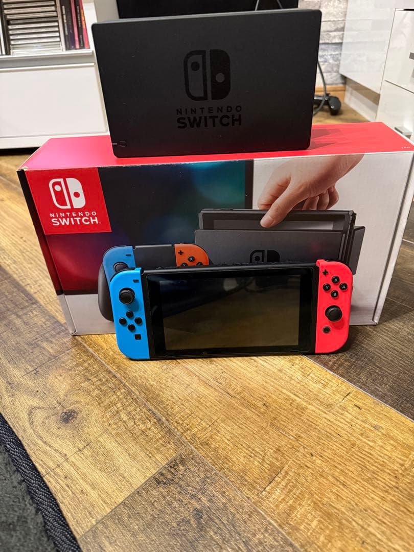 Nintendo Switch ネオンブルー/ネオンレッド 本体　完品おまけ付き