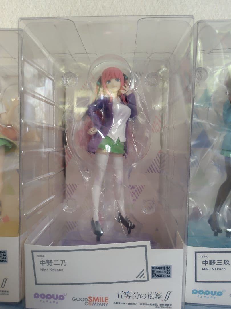 五等分の花嫁 フィギュアセット