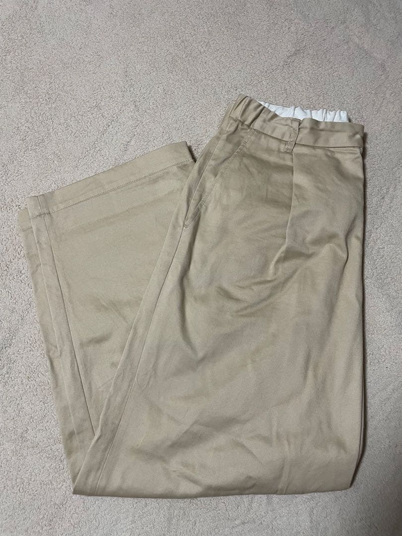 パンツ Graphpaper Chino Wide Straight Trousers