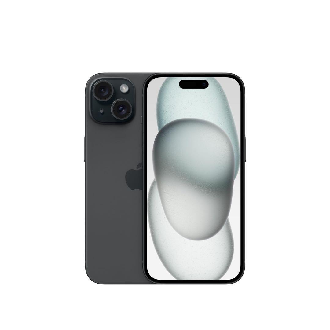 【美品】Apple iPhone 15 128GB ブラック本体