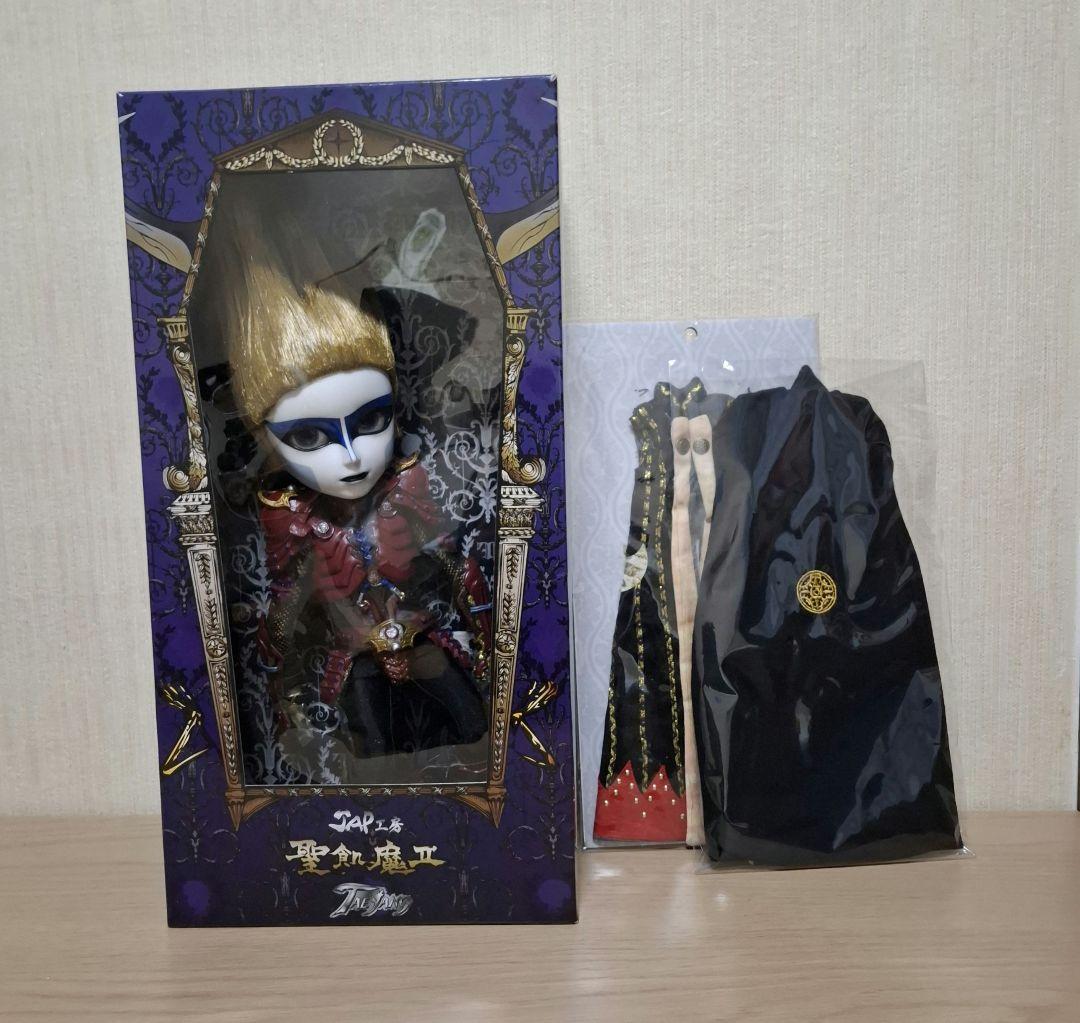 レア　聖飢魔Ⅱ　デーモン閣下　ドール　陣羽織　黒装束　3点セット