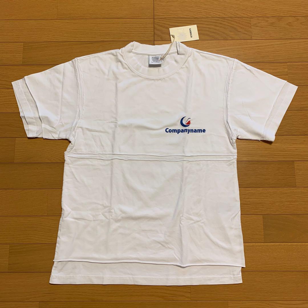 トップス 19SS Vetements Companyname Tee