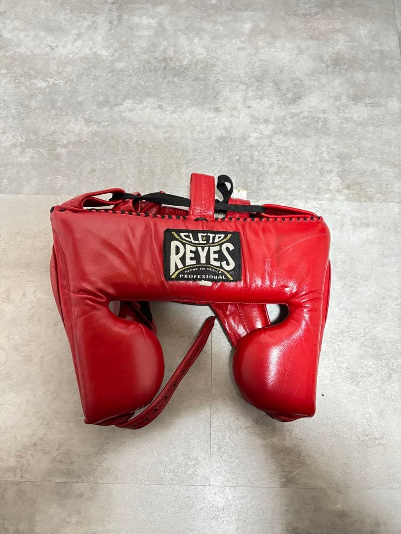 【R】Cleto Reyes ヘッドギア 赤Mサイズ