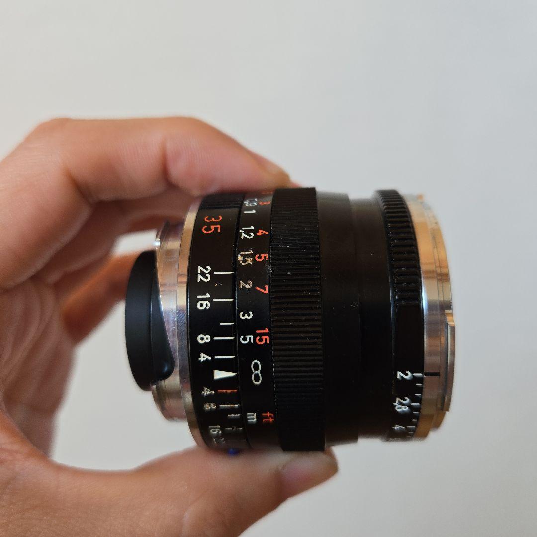 Carl Zeiss Biogon T* 35mm F2 ZM ジャンク寄り