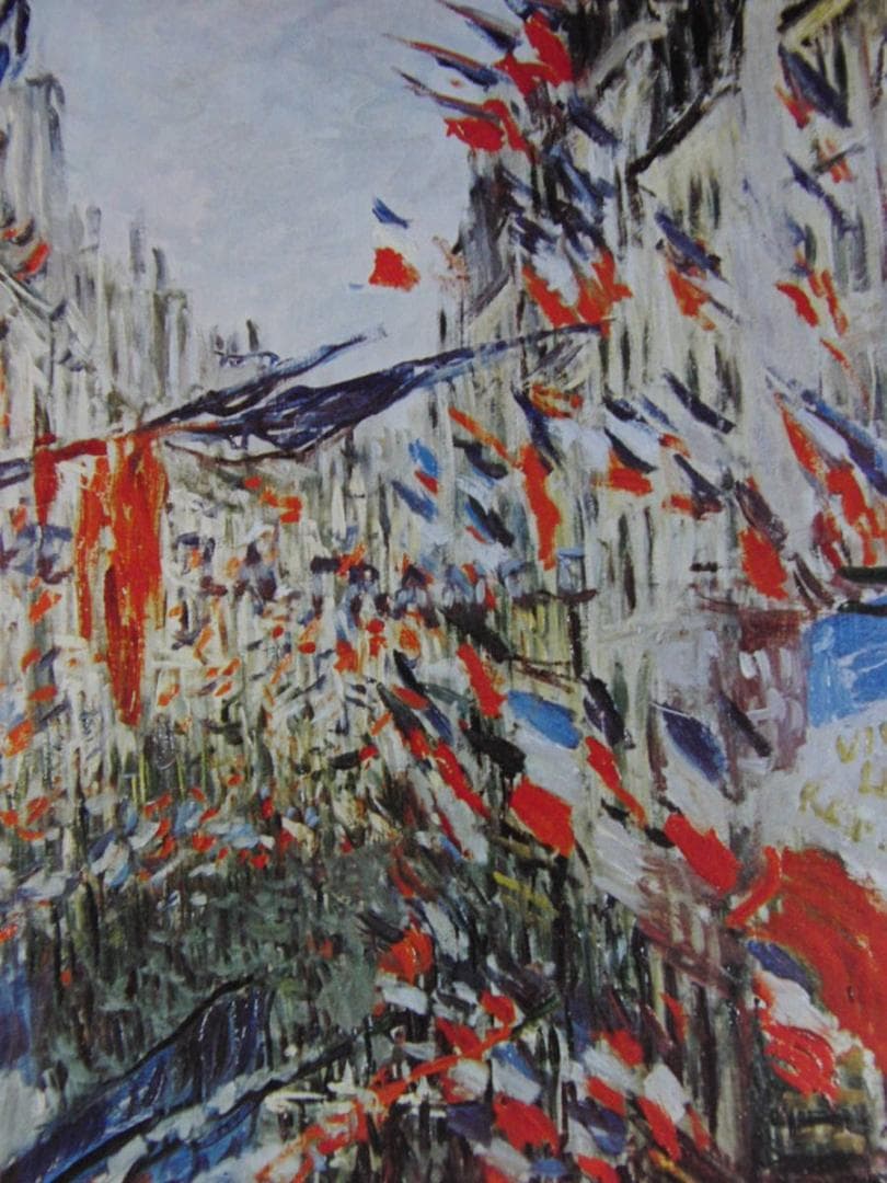 クロード・モネ、「Rue Saint-Denis Festivities on