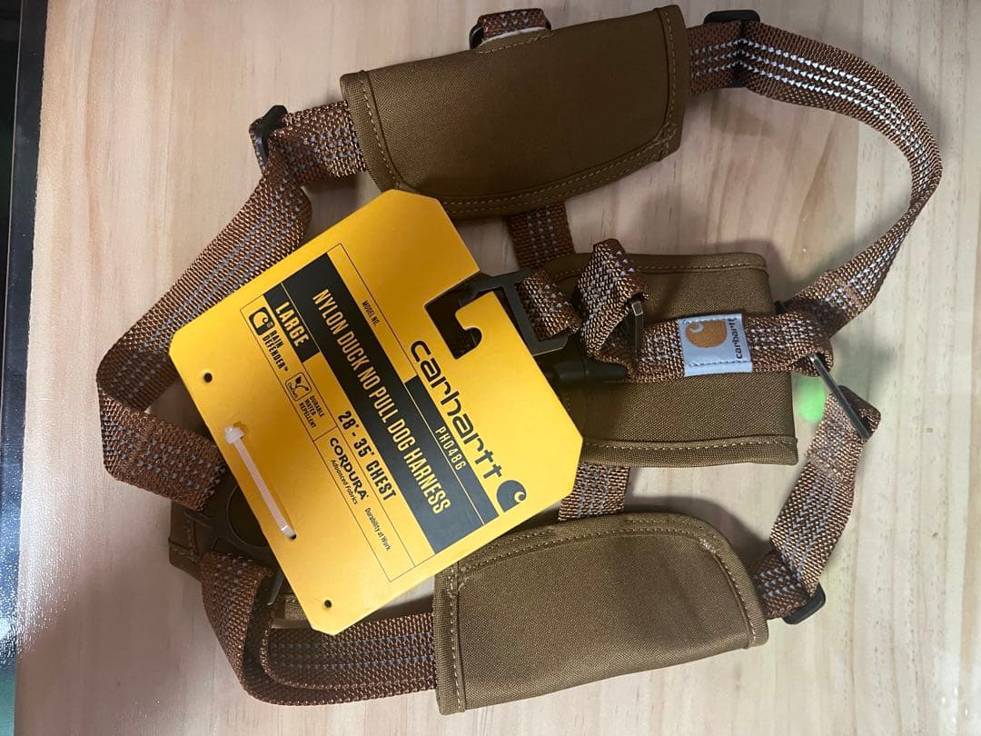 新品 Carhartt ハーネス ブラウンL