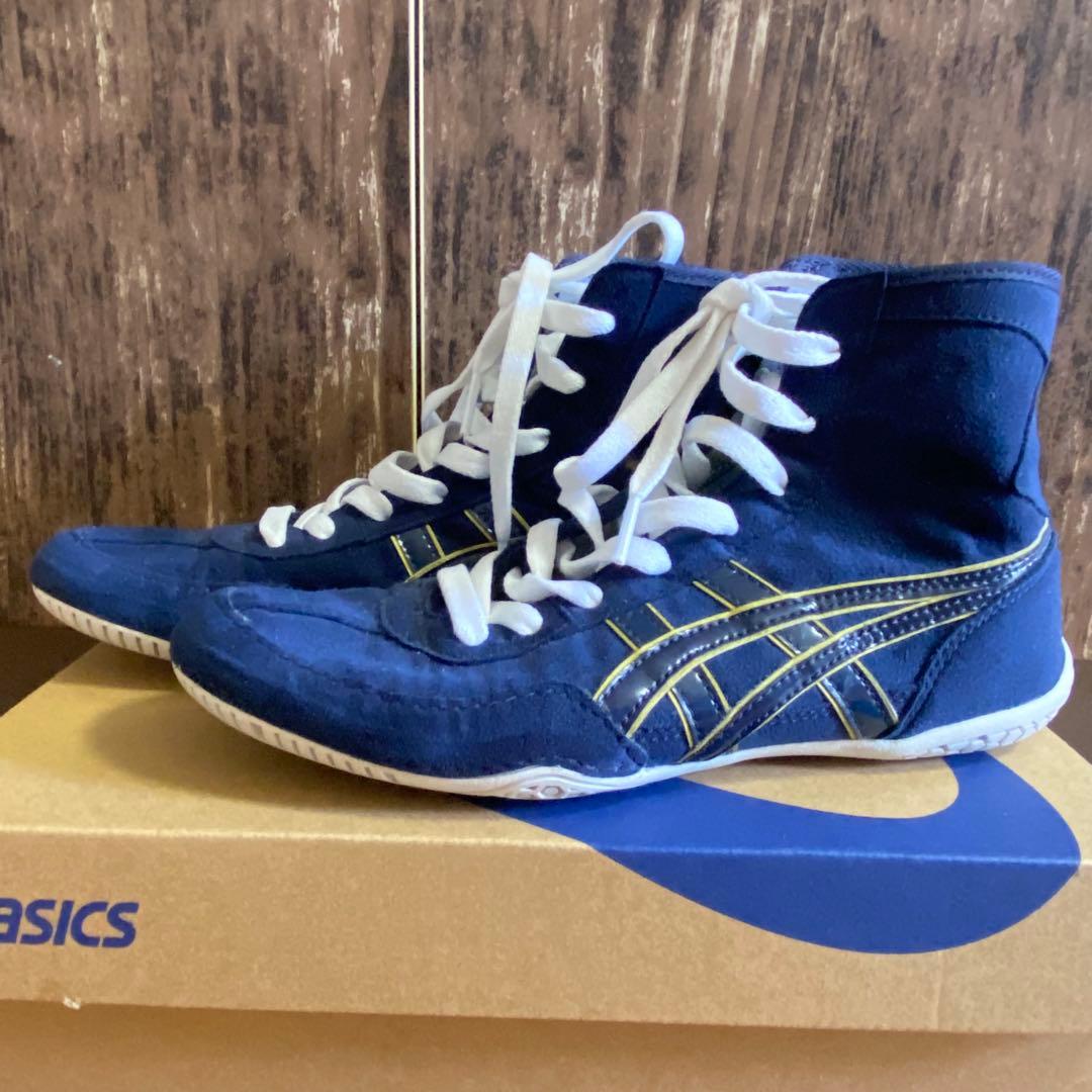 本日価格戻します。爆安asics ボクシング　レスリング　シューズ　23.5