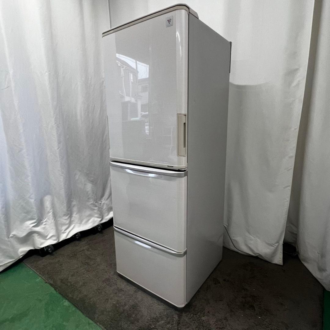 911　冷蔵庫　大型　350ℓ 　両開き　シャープ　どっちもドア　設置無料　安い