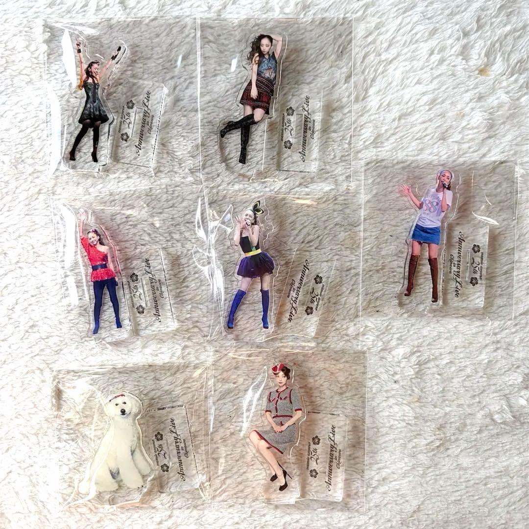 安室奈美恵　アクリルスタンド　7種類　25th OKINAWA 沖縄　美品