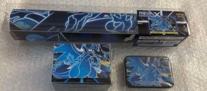 オ*ー様 韓国限定！　メガリザードンX プレイマットセット　ポケモンカードメガド