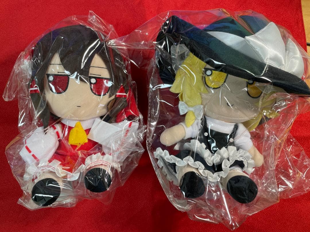 ☆新品☆東方ぬいぐるみ　ふもふもれいむ　ふもふもれまりさ　2体セット