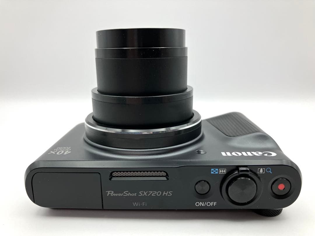 【美品】Canon PowerShot SX720 HS ブラック　デジカメ