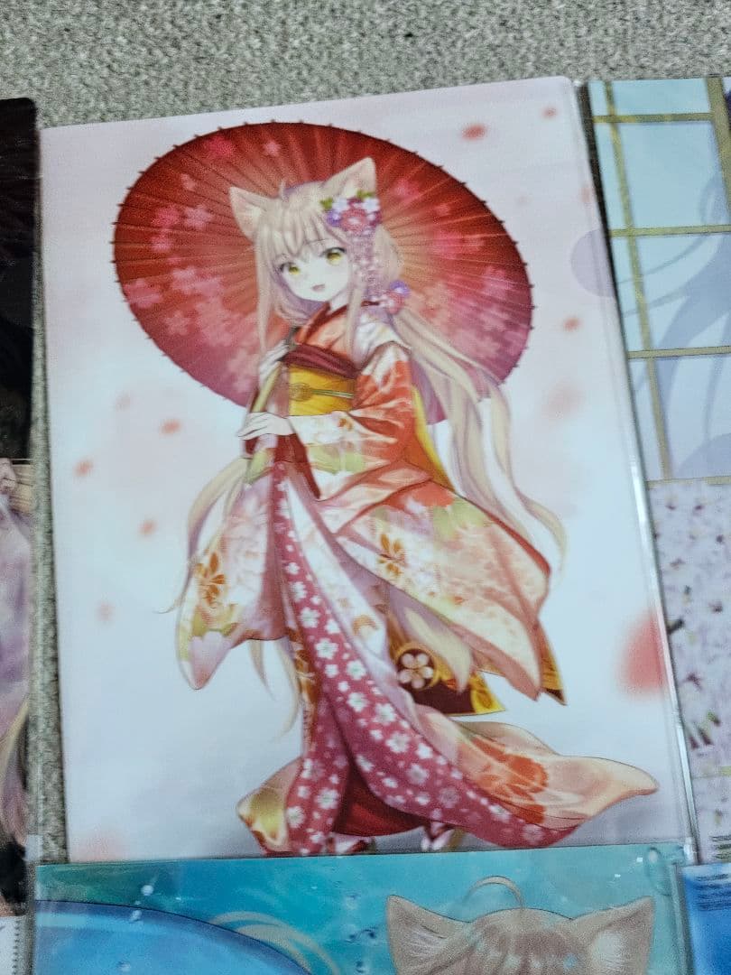 未使用品 このはな綺譚　クリアファイル　まとめ