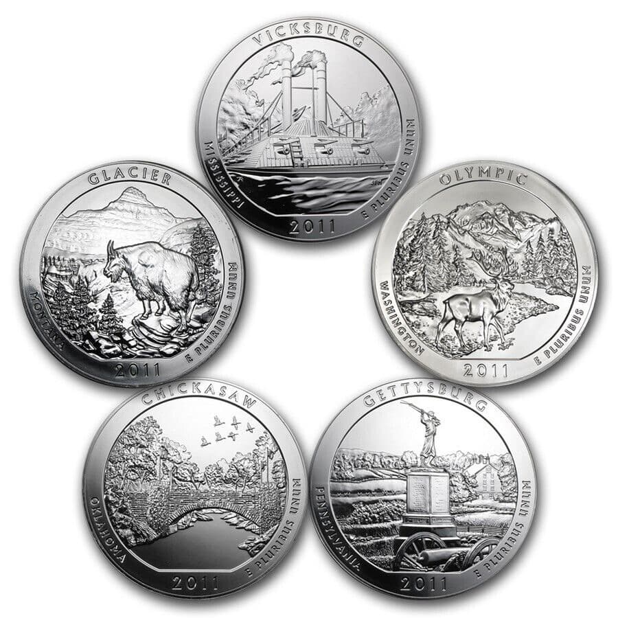 超レア‼️2011年ATB セット 25オンス 銀貨 (木製ディスプレイボックス