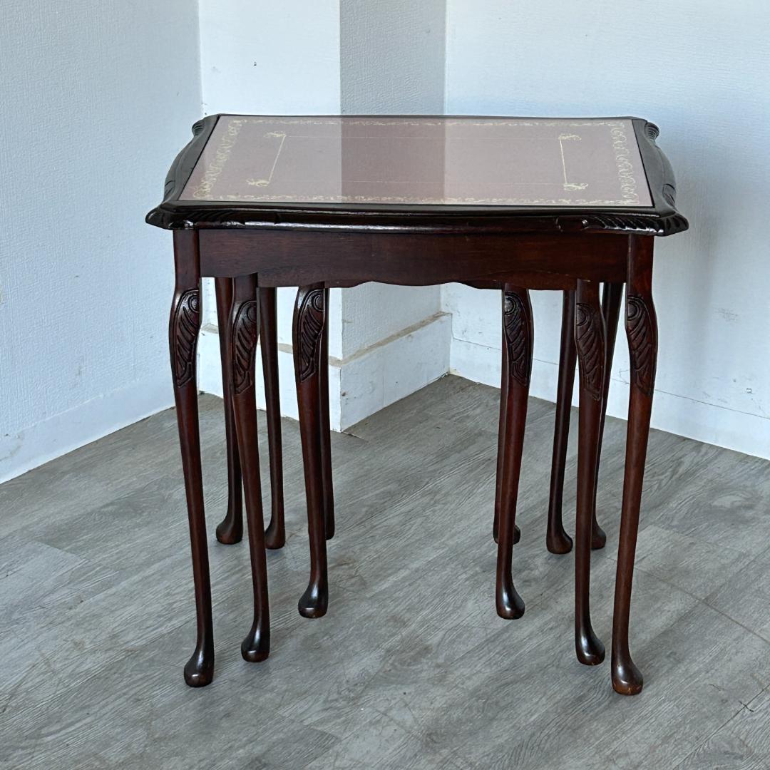 イギリス アンティーク家具 ネストテーブル 1950年頃 868A