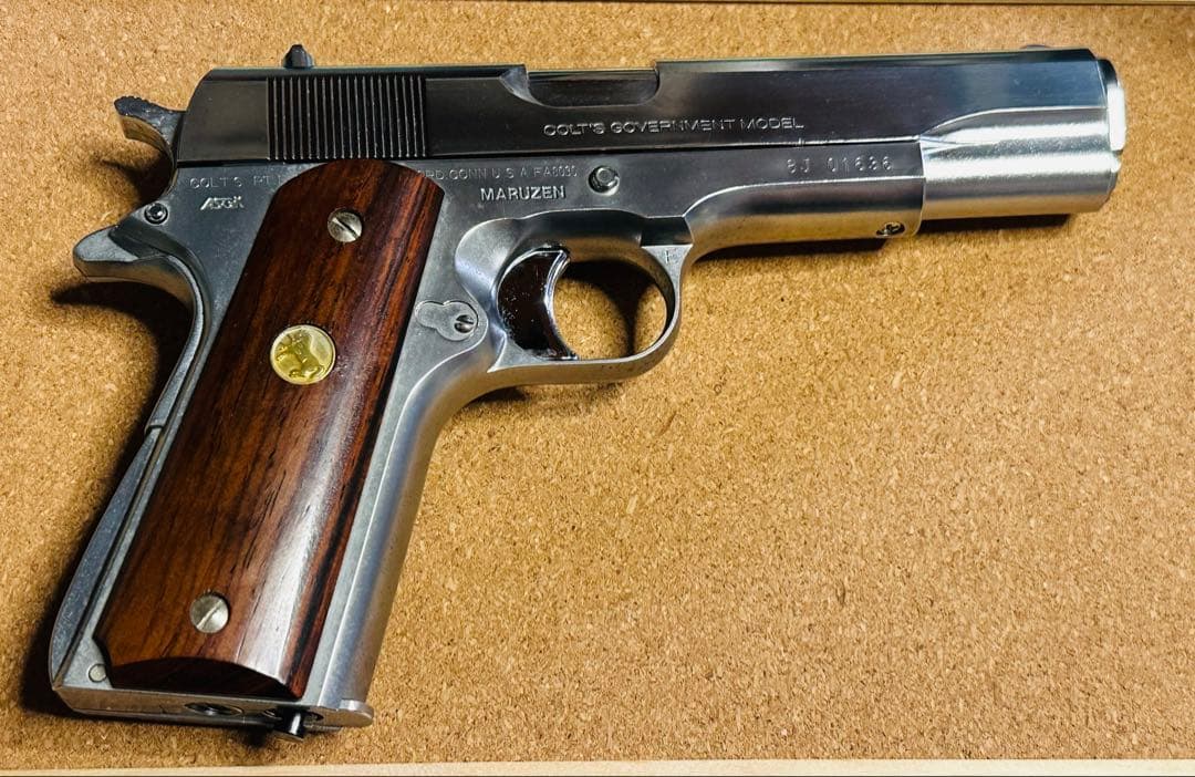 動作確認済み マルゼン コルト・ガバメント MKⅣ シリーズ70 シルバー