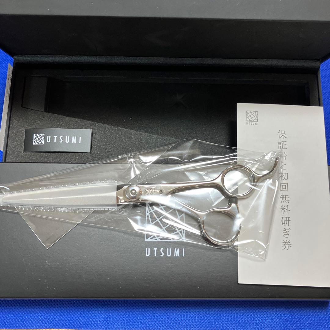 新品　UTSUMI 6.5インチ　トリミング　シザー