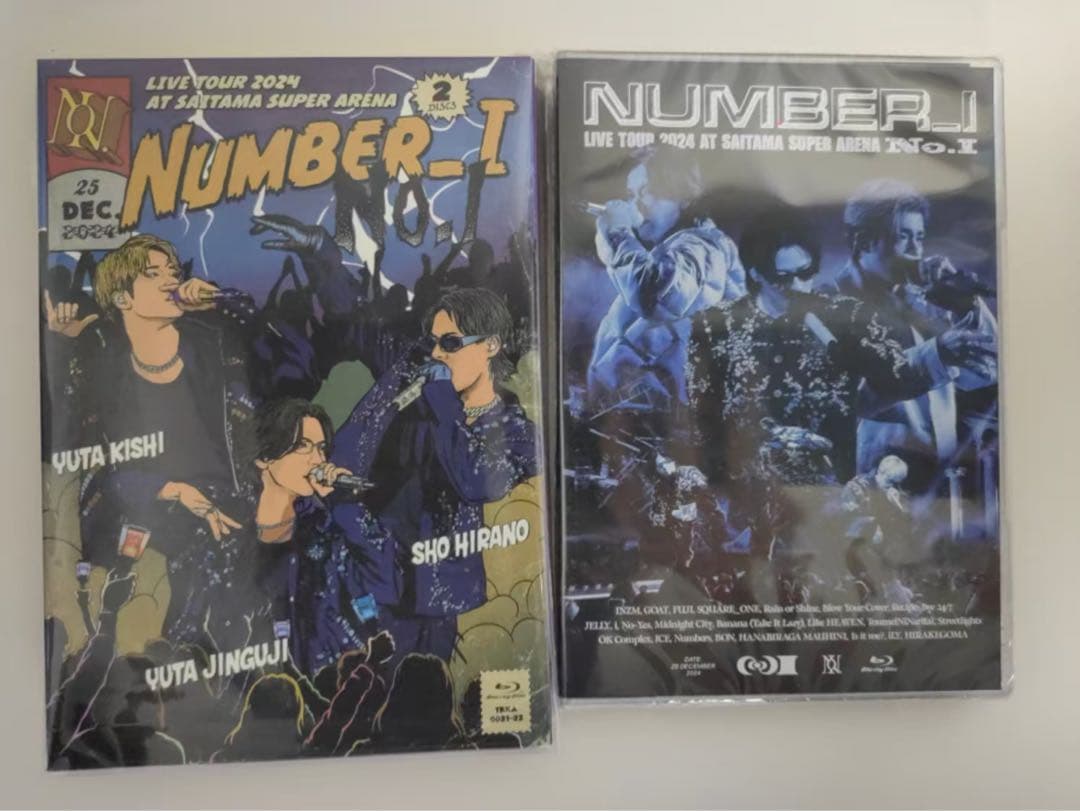 Number_i LIVE TOUR 2024 No.Ⅰ 初回生産限定盤・通常盤