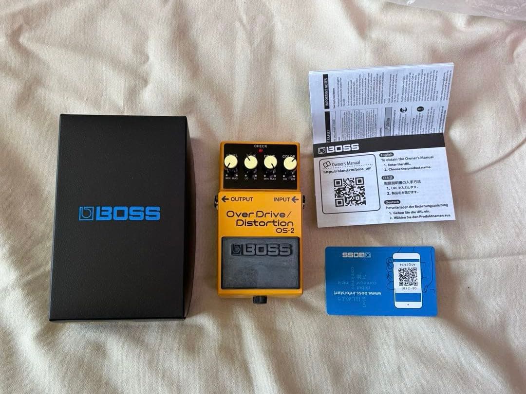 BOSS OS-2 オーバードライブディストーション/五十棲セッティング