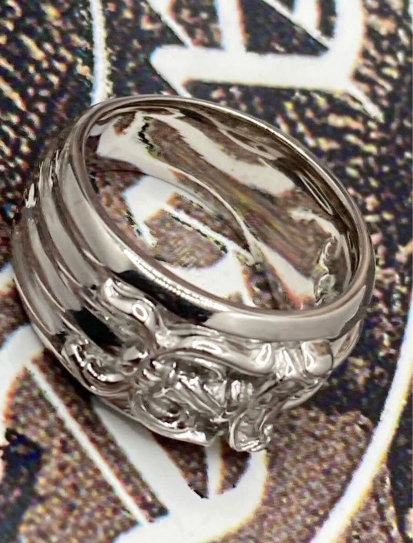 クロムハーツ ダガーリング 16号 SV925 Ptコーティング