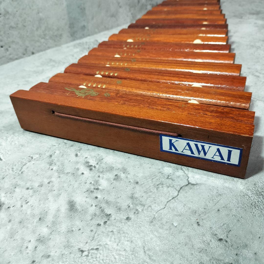 KAWAI シロホン 18音 卓上 木琴 18S 無垢材