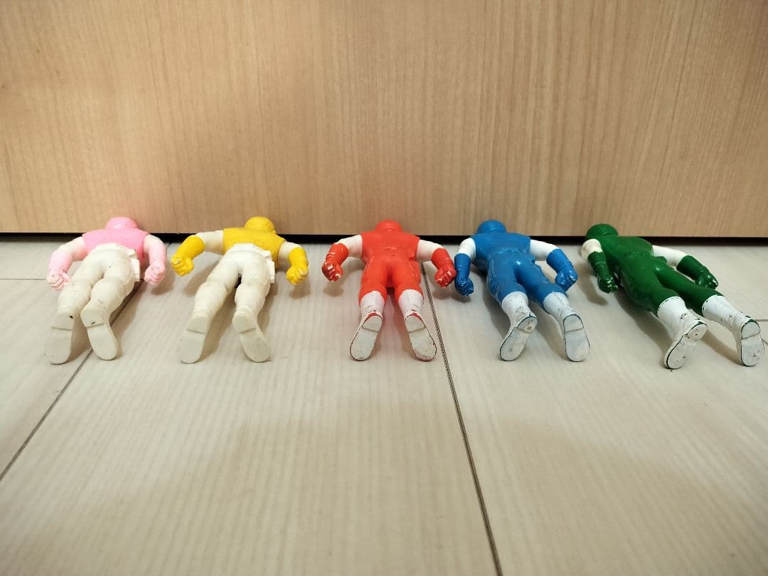 【レア 希少】フラッシュマン フィギュア ソフビ 5体セット