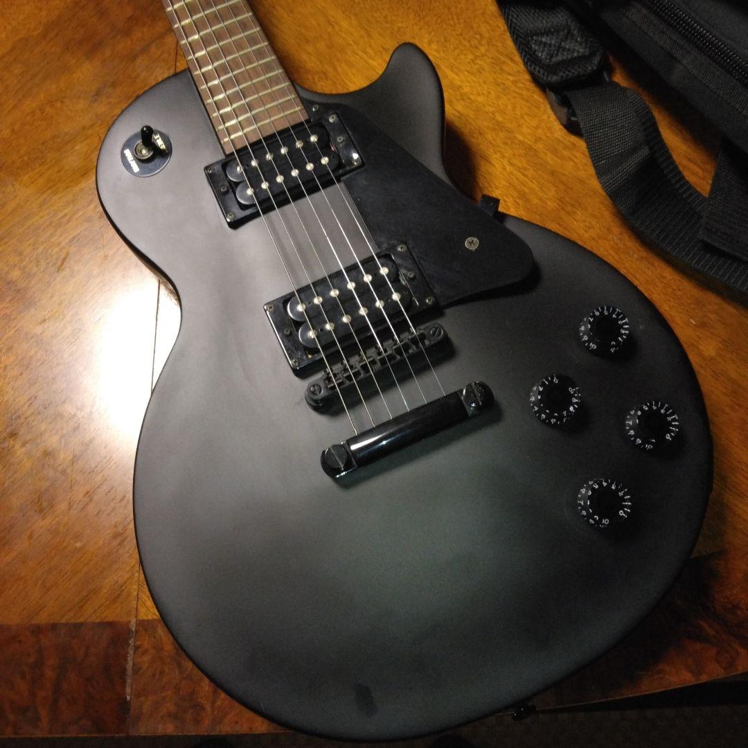 Epiphone Les Paul マットブラック ケルト十字