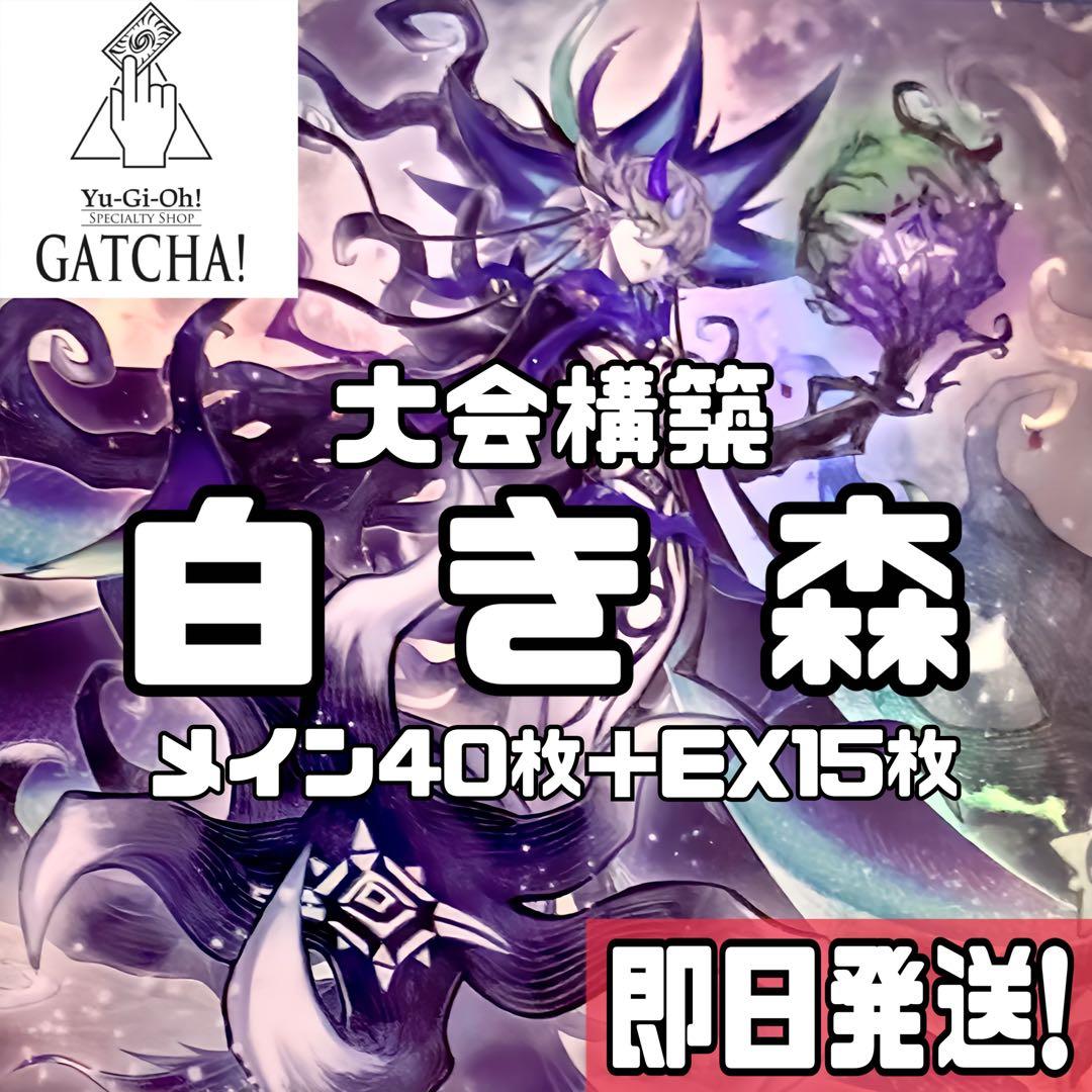 即日発送！白き森デッキ　リゼット　アステーリャ　S:Pリトルナイト　罪宝の欺き