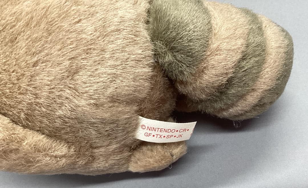 A-494【 トミー ポケモンぬいぐるみ オタチ 】当時モノ（未使用品）