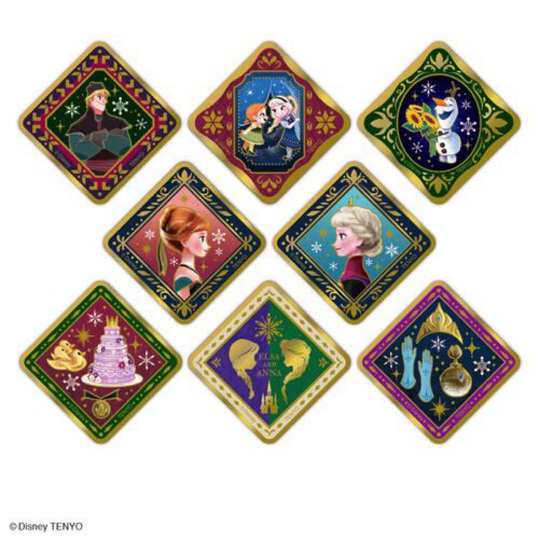 Disney アナと雪の女王 24金バッジプレミアムスクエア BOX