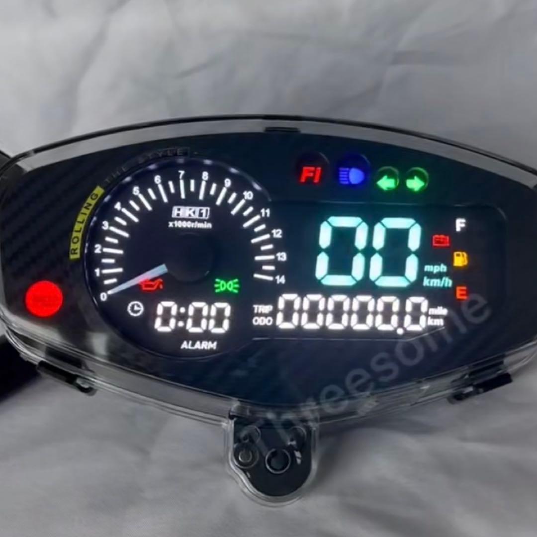 【新品未使用】スズキ アドレスv125g デジタルスピードメーター ワンツー