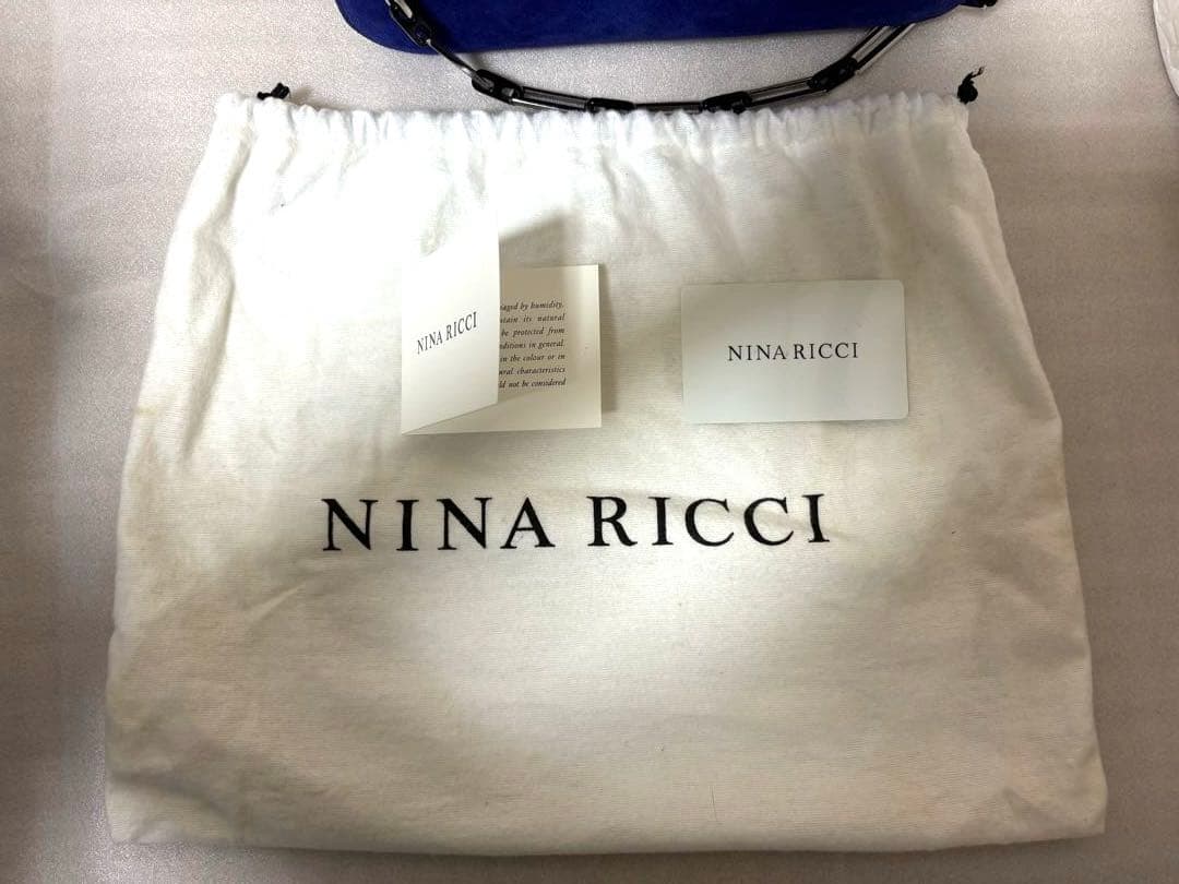 [極美品]NINA RICCI バッグ クラッチバッグ 希少 レア