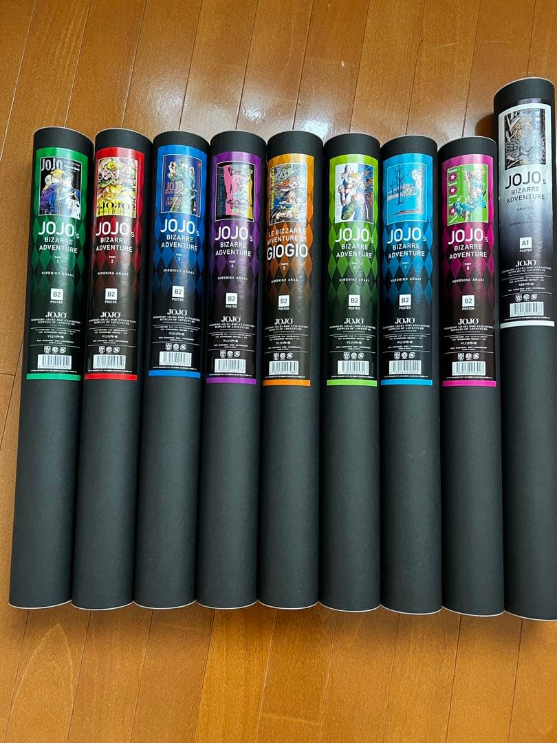 ジョジョ展　ポスター　1部〜8部 + グラフィックA1 ポスター大阪